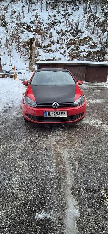 Gebraucht VW Golf VI Trendline 140 PS (102 kW) 2008 Rot Kleinwagen