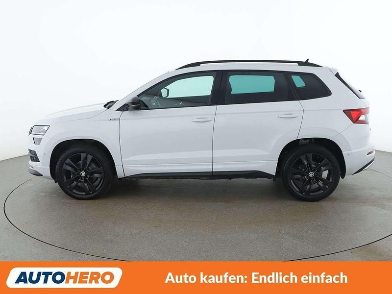 Gebraucht Skoda Karoq SportLine 150 PS (110 kW) 2020 Weiß SUV