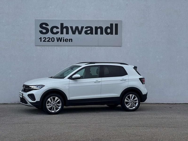 Weiss normal Gebraucht 2025 VW T-Cross SUV | € 25.490 (Guter Preis) - Bild 1/4