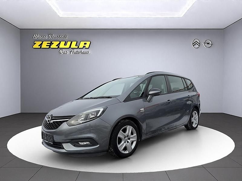 Grau Gebraucht 2018 Opel Zafira Edition Van / Kleinbus | € 14.990 (Guter Preis) - Bild 1/4