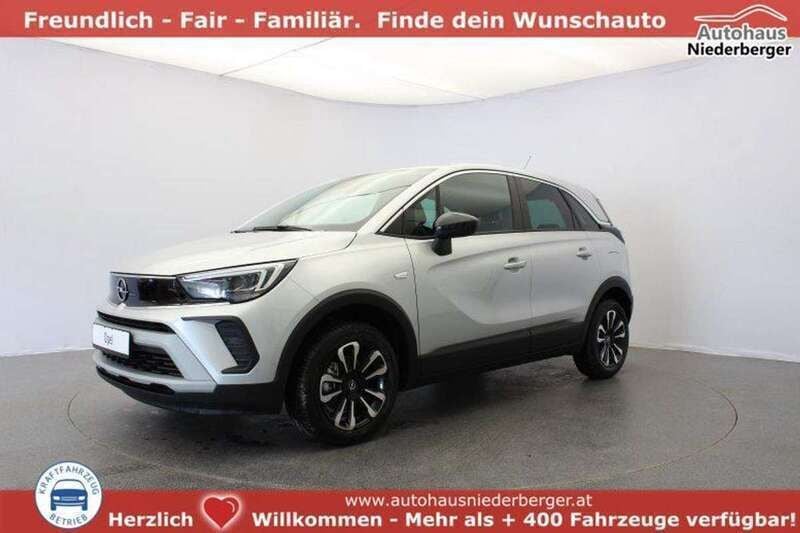 Gebraucht Opel Crossland Elegance 110 PS (80 kW) 2023 Silber SUV