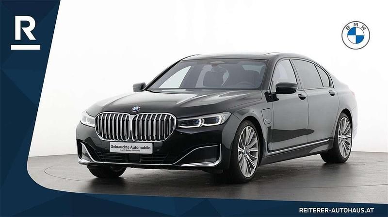 Schwarz Gebraucht 2022 BMW 745 Efficient Dynamics Limousine | € 52.990 - Bild 1/4