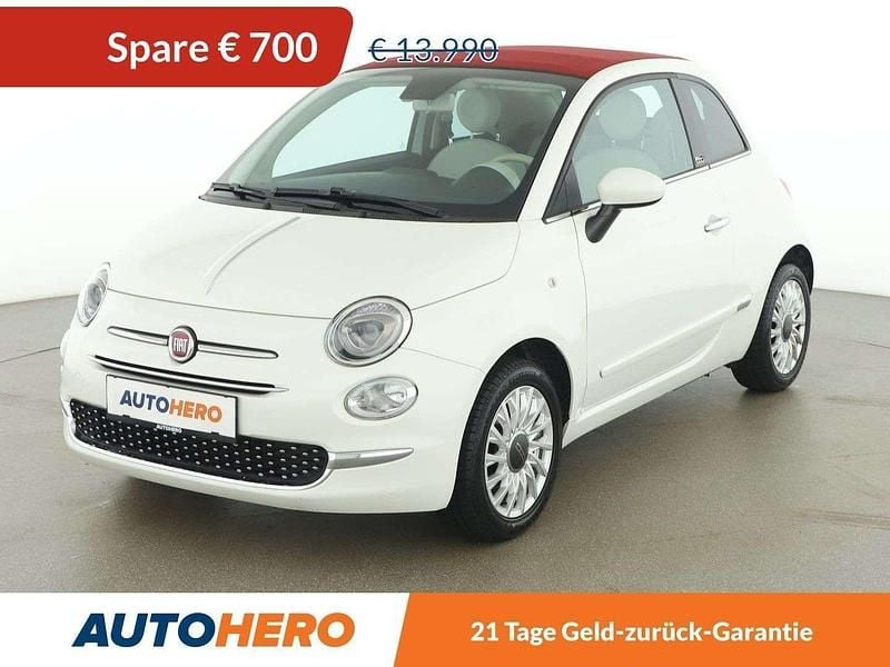 Weiß Gebraucht 2020 Fiat 500C Lounge Cabrio | € 13.290 (Fairer Preis) - Bild 1/3