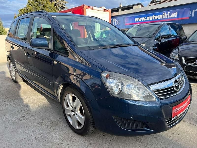 Gebraucht Opel Zafira Family 110 PS (80 kW) 2012 Blau Van / Kleinbus