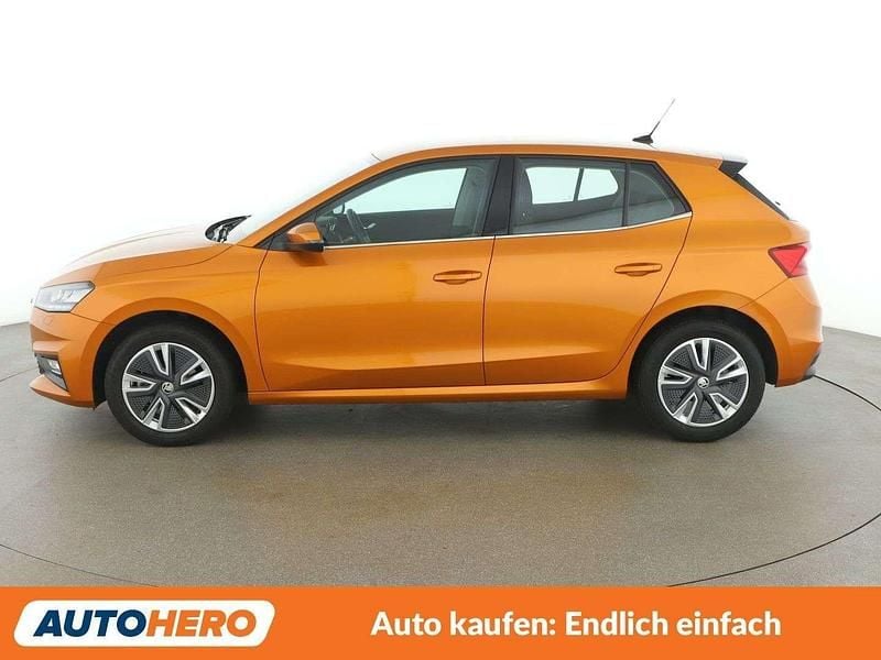 Gebraucht Skoda Fabia Style 110 PS (80 kW) 2022 Orange Kleinwagen
