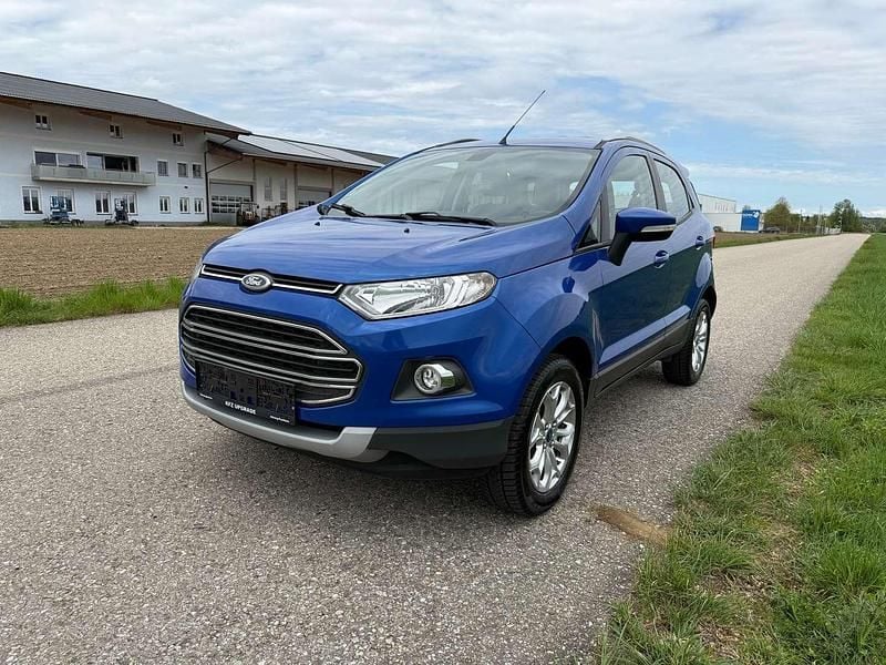 Blau Gebraucht 2014 Ford Ecosport Titanium SUV | € 7.990 (Fairer Preis) - Bild 1/4