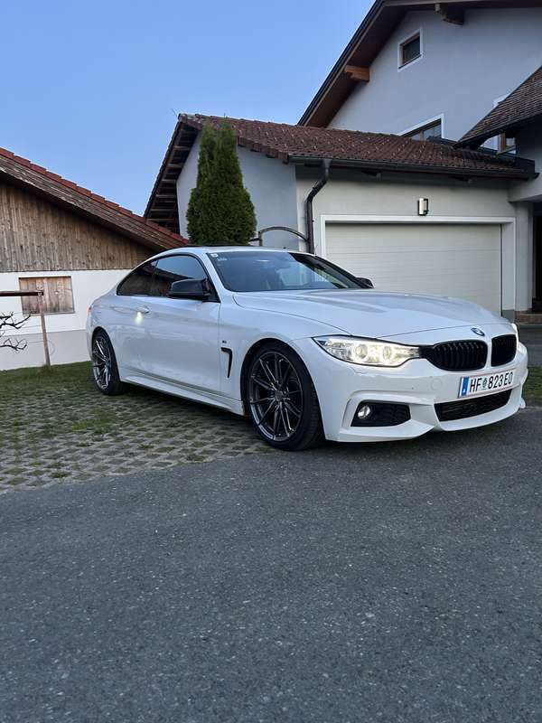 Weiß Gebraucht 2014 BMW 420 M Performance Coupé | € 25.500 - Bild 1/4