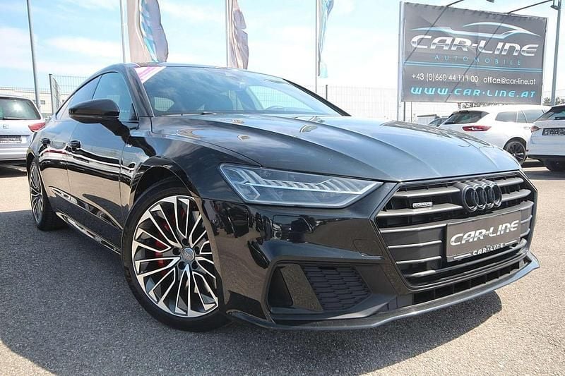 Schwarz Gebraucht 2020 Audi A7 S-Line Limousine | € 38.990 - Bild 1/4