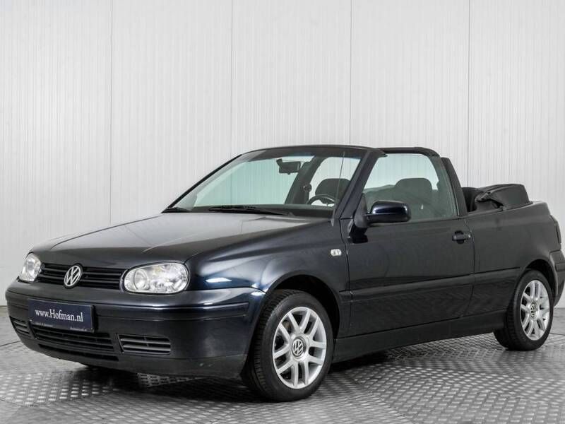 Blau Gebraucht 2001 VW Golf Cabriolet Cabrio | € 5.999 - Bild 1/4