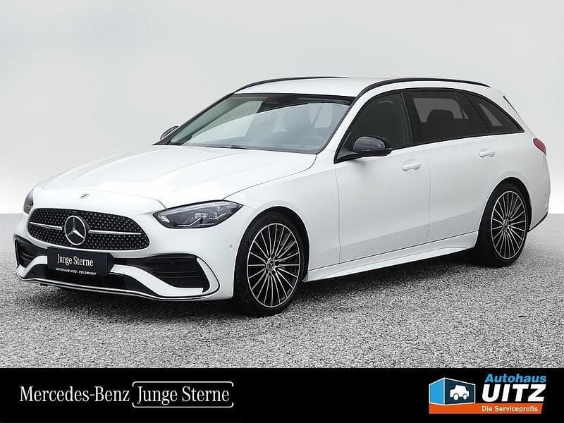 Weiß Neu 2025 Mercedes C220 AMG Kombi | € 51.890 (Fairer Preis) - Bild 1/4