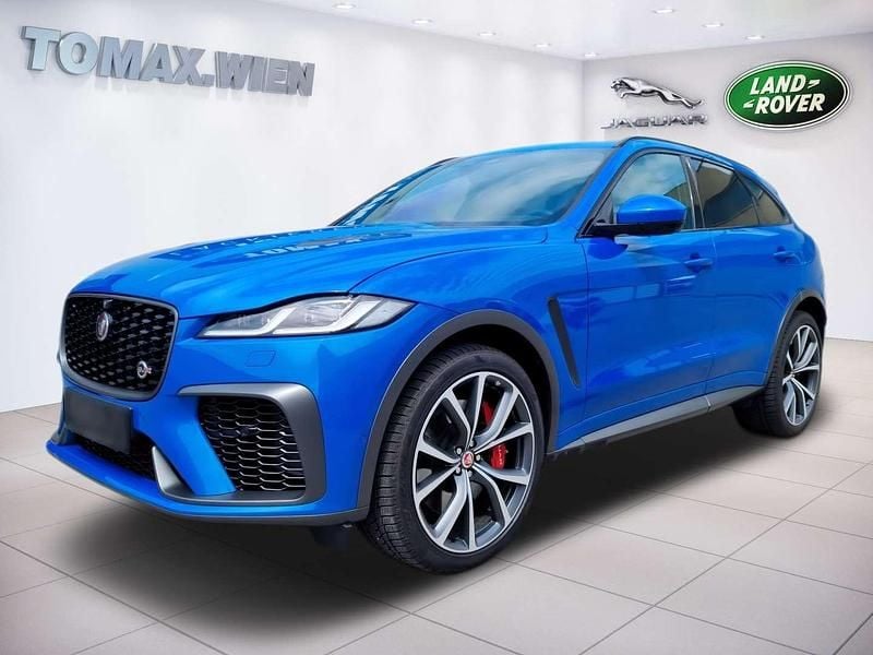 Blau Gebraucht 2021 Jaguar F-Pace SVR SUV | € 97.500 - Bild 1/4