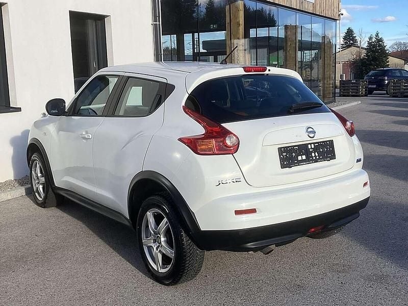 Gebraucht Nissan Juke Acenta 110 PS (80 kW) 2012 Weiß SUV