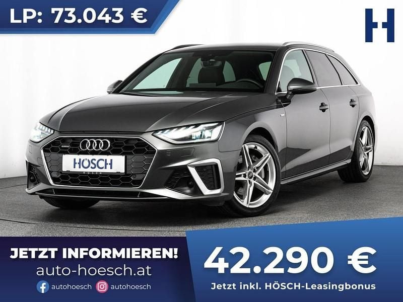 Grau Gebraucht 2024 Audi A4 S-Line Kombi | € 43.790 (Teuer) - Bild 1/4