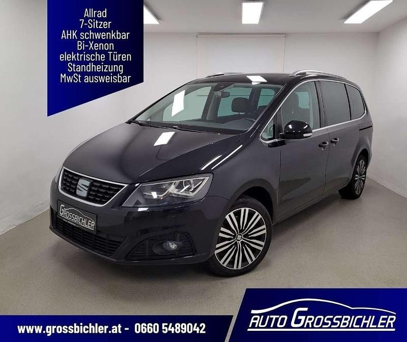 Schwarz Gebraucht 2020 Seat Alhambra XCELLENCE Van / Kleinbus | € 36.550 (Teuer) - Bild 1/4