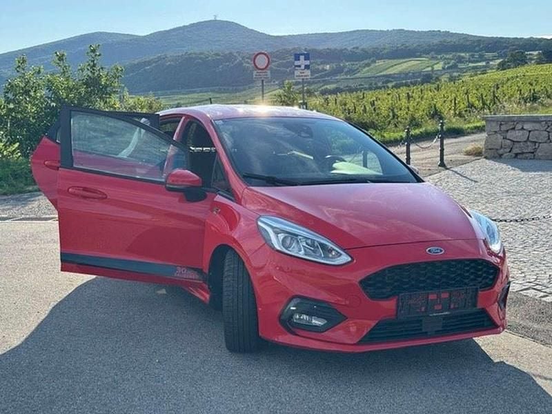 Gebraucht Ford Fiesta ST-Line 86 PS (63 kW) 2018 Rot Kleinwagen
