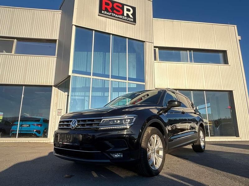Schwarz Gebraucht 2018 VW Tiguan Allspace Highline SUV | € 24.900 (Teuer) - Bild 1/2