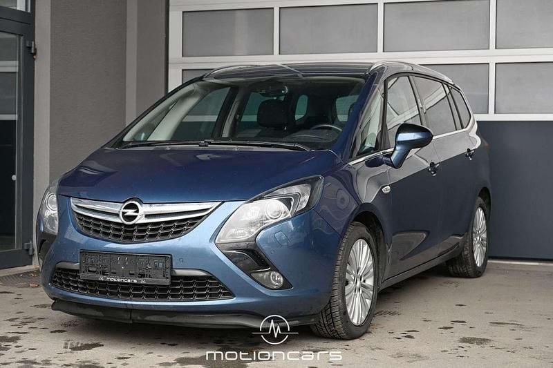 Gebraucht Opel Zafira Tourer Cosmo 170 PS (125 kW) 2015 Blau Van / Kleinbus