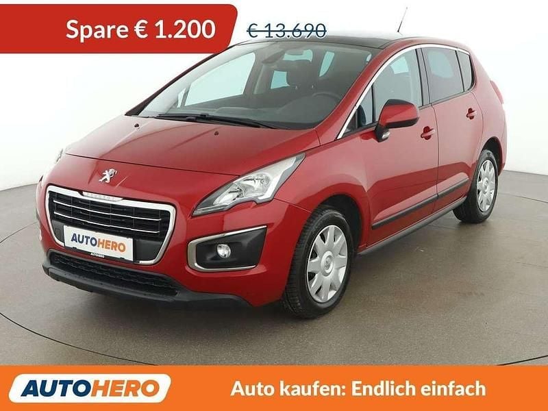 Gebraucht Peugeot 3008 Business-Line 120 PS (88 kW) 2015 Rot Van / Kleinbus