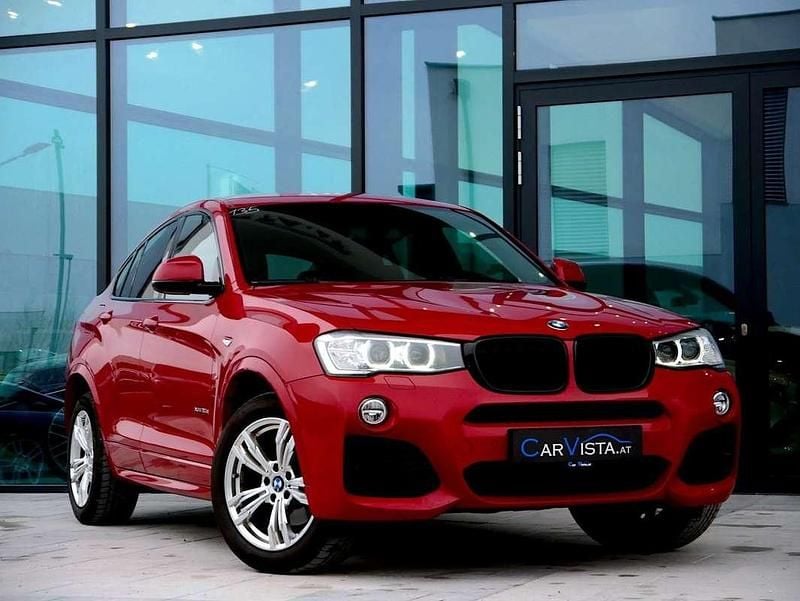 Gebraucht BMW X4 M Sport 258 PS (189 kW) 2015 Rot SUV