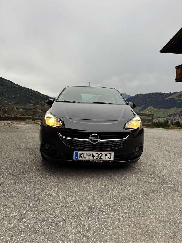 Gebraucht Opel Corsa Edition 69 PS (50 kW) 2016 Schwarz Limousine