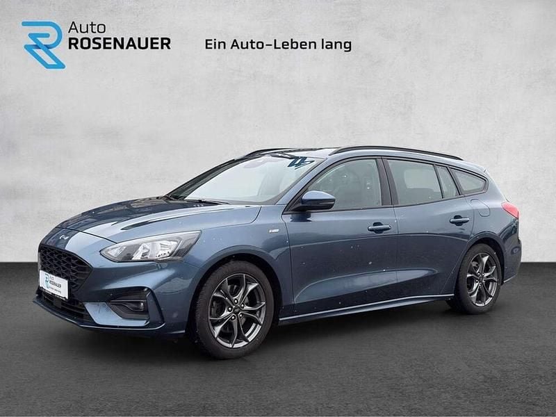 Blau Gebraucht 2019 Ford Focus ST-Line Kombi | € 13.980 (Fairer Preis) - Bild 1/4