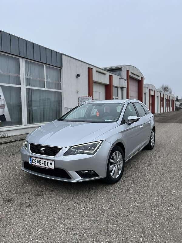 Gebraucht Seat Leon ST Ecomotive 110 PS (80 kW) 2015 Silber Kombi