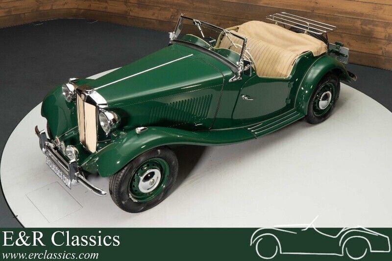 Dunkelgrün Gebraucht 1952 MG TD Cabrio | € 39.950 - Bild 1/3