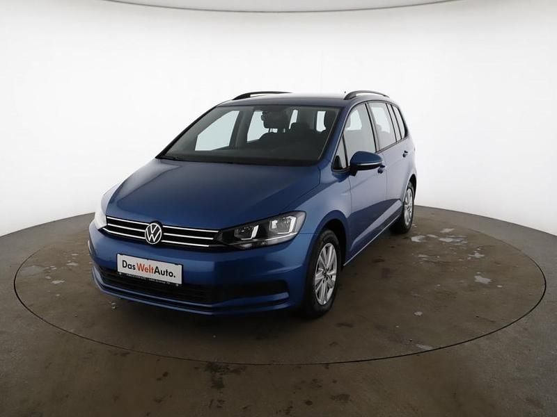 Gebraucht VW Touran Comfortline 150 PS (110 kW) 2022 Blau Van / Kleinbus