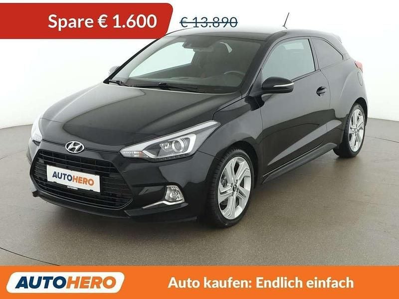 Schwarz Gebraucht 2017 Hyundai i20 Premium Kleinwagen | € 12.290 (Fairer Preis) - Bild 1/3