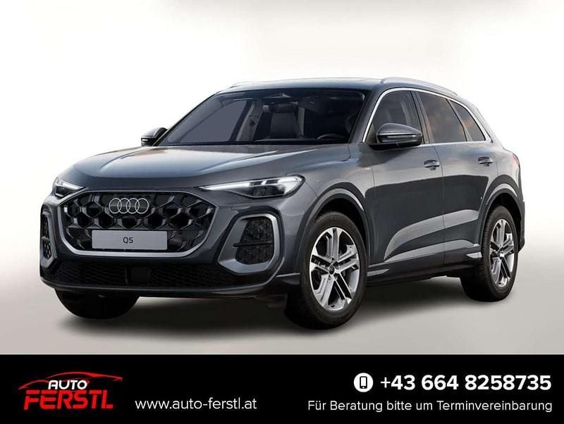 Grau Neu 2025 Audi Q5 S-Line SUV | € 66.221 (Etwas zu teuer) - Bild 1/3