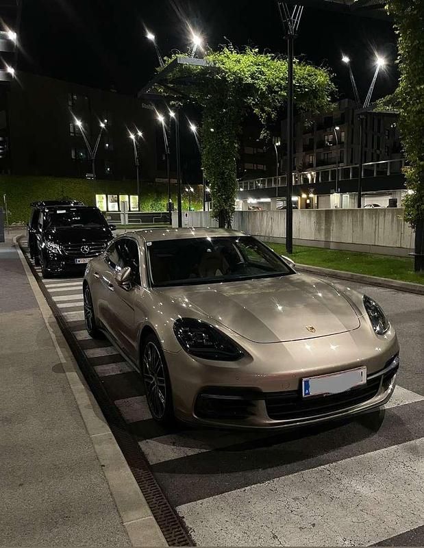 Gebraucht Porsche Panamera 4S 421 PS (309 kW) 2018 Gold Limousine