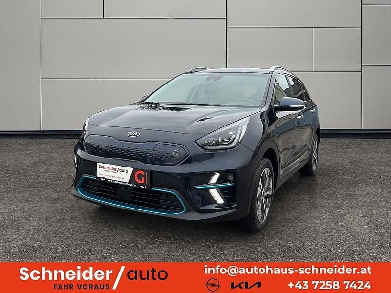Blau Gebraucht 2021 Kia e-Niro Gold SUV | € 18.333 (Superpreis) - Bild 1/4
