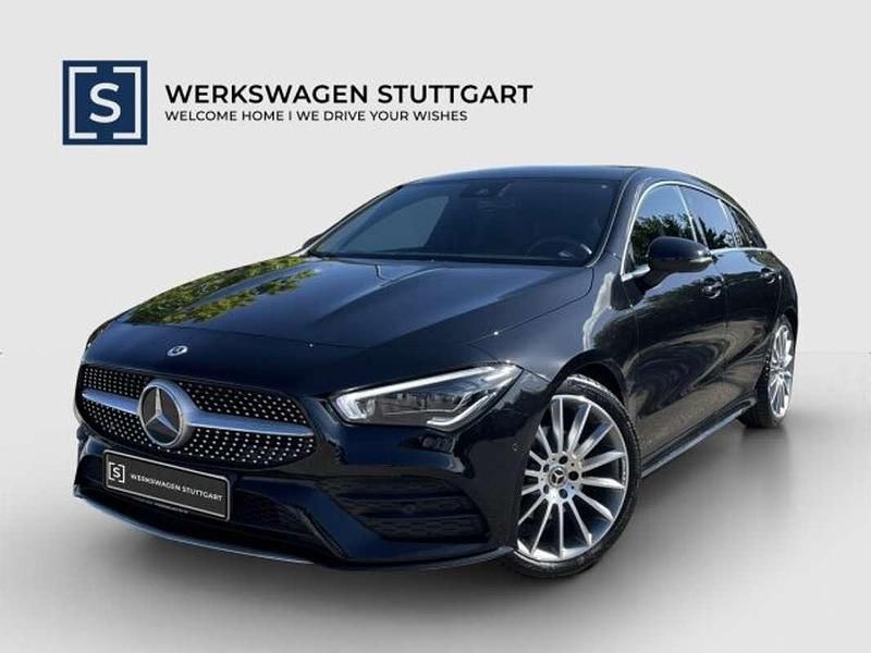 Schwarz Gebraucht 2022 Mercedes CLA200 Shooting Brake AMG Kombi | € 36.740 (Teuer) - Bild 1/4