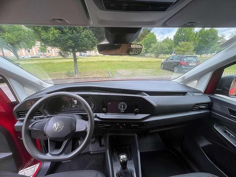 Gebraucht VW Caddy 122 PS (89 kW) 2020 Rot Van / Kleinbus