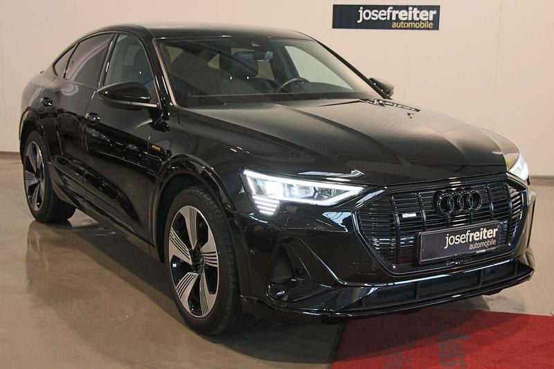 Schwarz Gebraucht 2022 Audi e-tron Sportback S-Line SUV | € 33.900 - Bild 1/4