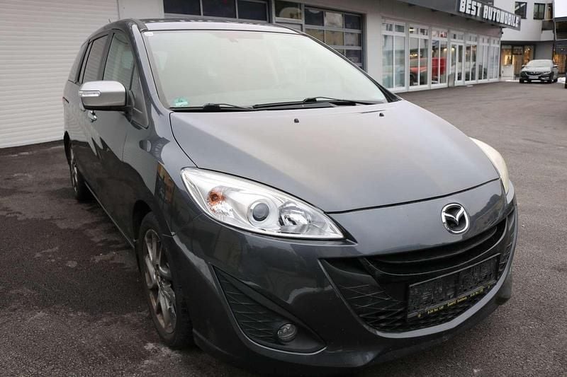Gebraucht Mazda 5 Takumi-Line 116 PS (85 kW) 2014 Grau Van / Kleinbus