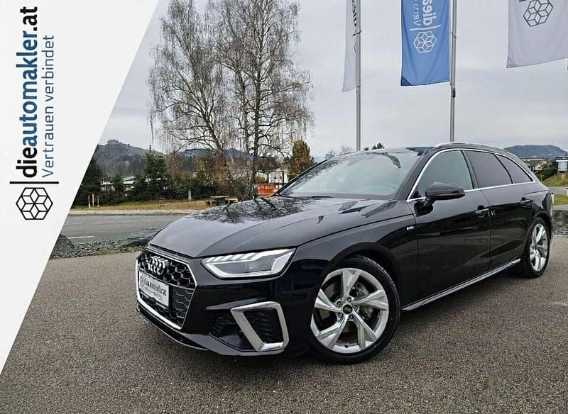 Schwarz Gebraucht 2023 Audi A4 S-Line Kombi | € 38.990 (Fairer Preis) - Bild 1/3