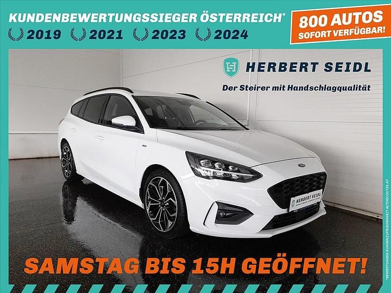 Weiß Gebraucht 2020 Ford Focus ST-Line Kombi | € 16.480 (Etwas zu teuer) - Bild 1/4