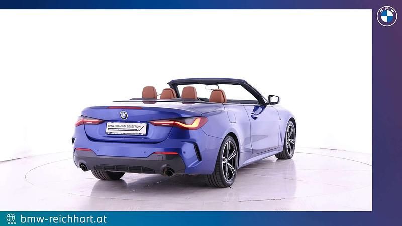 Gebraucht BMW 430 Cabriolet Efficient Dynamics 258 PS (189 kW) 2021 Blau Cabrio