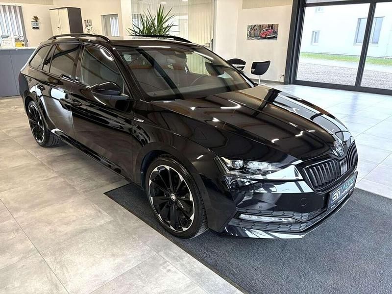 Gebraucht Skoda Superb SportLine 150 PS (110 kW) 2022 Schwarz Kombi