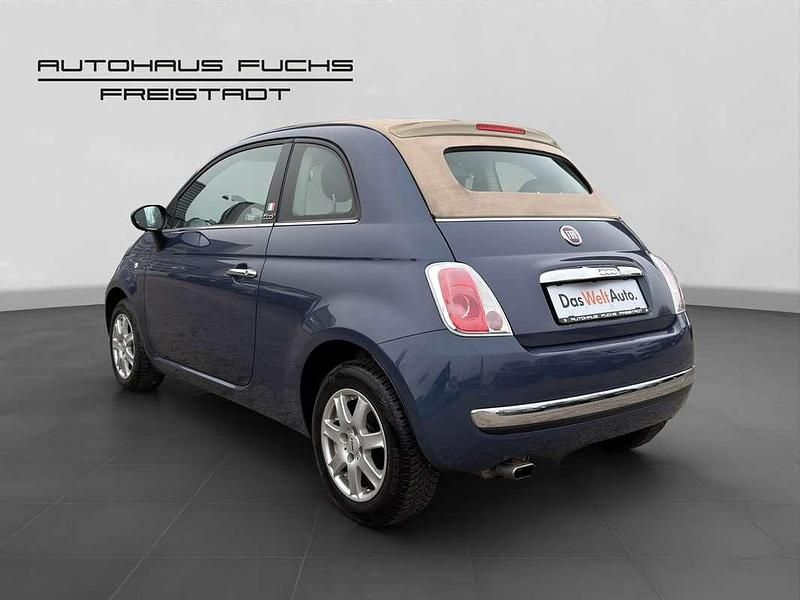 Gebraucht Fiat 500 Lounge 69 PS (50 kW) 2013 Mittelblau  normal Cabrio