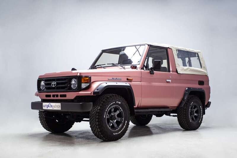 Gebraucht Toyota Land Cruiser 125 PS (91 kW) 1990 Orange SUV