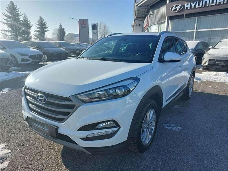 Gebraucht Hyundai Tucson Edition 136 PS (100 kW) 2017 Weiss SUV