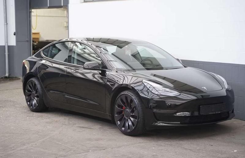 Gebraucht Tesla Model 3 Performance 367 kW (500 PS) 2021 Schwarz Limousine