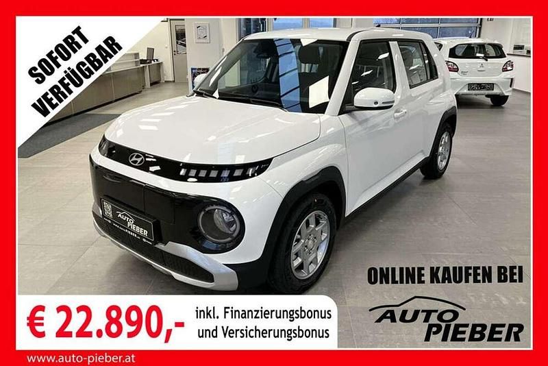 Weiß Neu 2025 Hyundai Inster Kleinwagen | € 25.890 (Guter Preis) - Bild 1/4