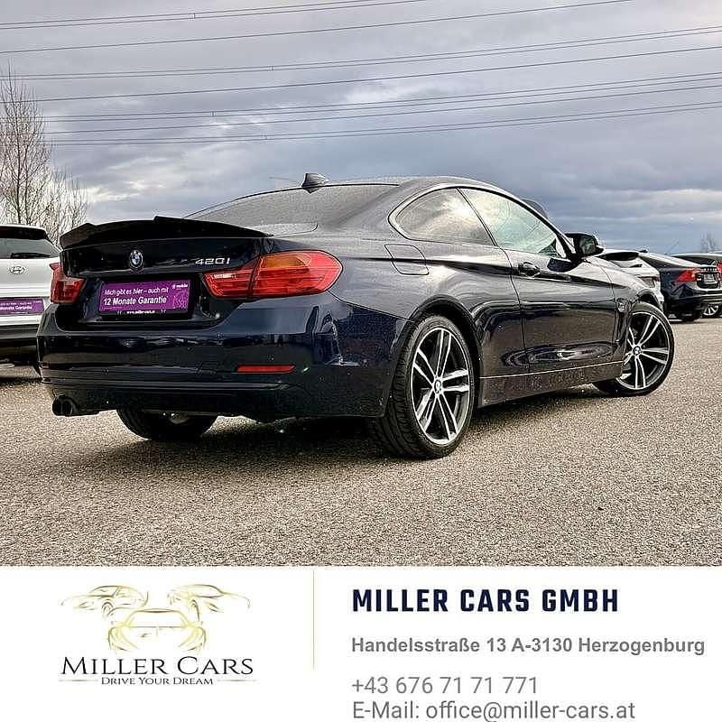 Gebraucht BMW 420 Shadowline 184 PS (135 kW) 2014 Blau Coupé