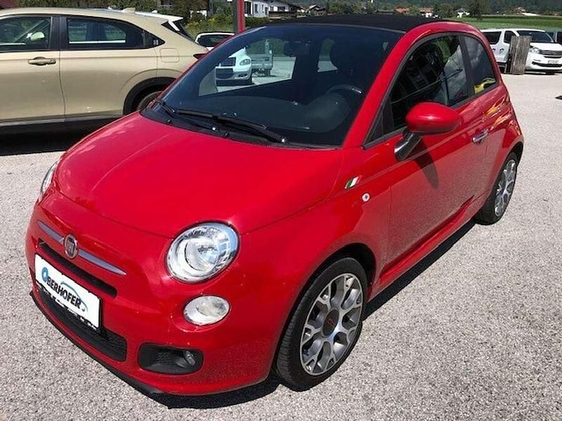 Rot Gebraucht 2014 Fiat 500C S Cabrio | € 10.990 (Etwas zu teuer) - Bild 1/4
