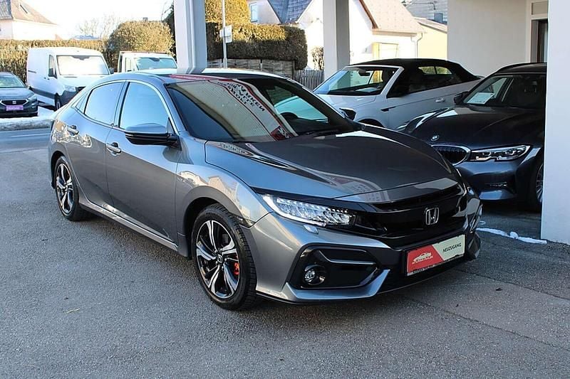 Gebraucht Honda Civic Elegance 126 PS (92 kW) 2021 Grau Limousine