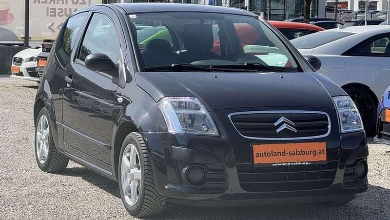 Gebraucht Citroën C2 68 PS (50 kW) 2008 Schwarz Kleinwagen