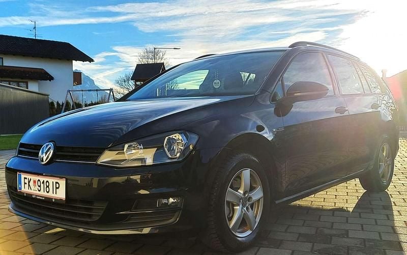 Schwarz Gebraucht 2015 VW Golf VII LOUNGE Kombi | € 8.890 (Superpreis) - Bild 1/4